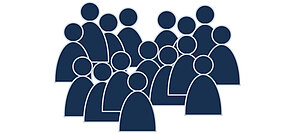 
		Symbol of a group of people 